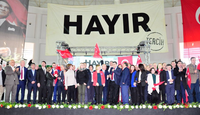 CHP İzmir'den referandum startı