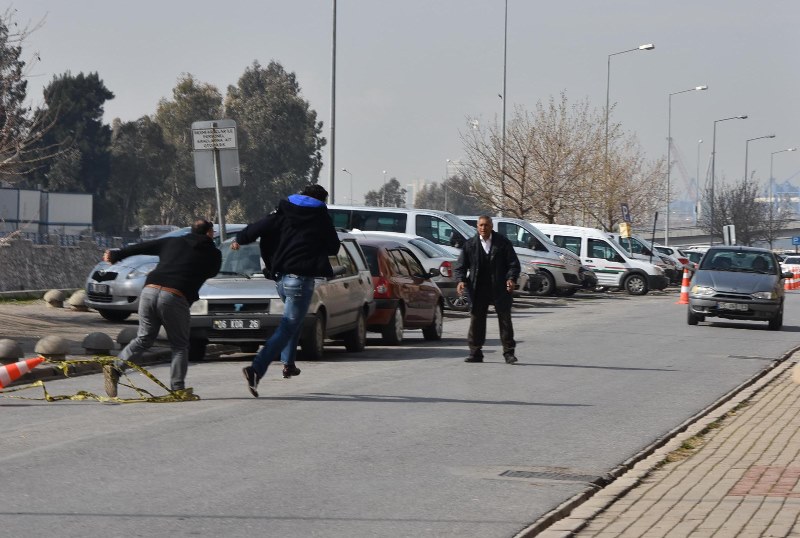 İzmir Adliyesinde hareketli dakikalar