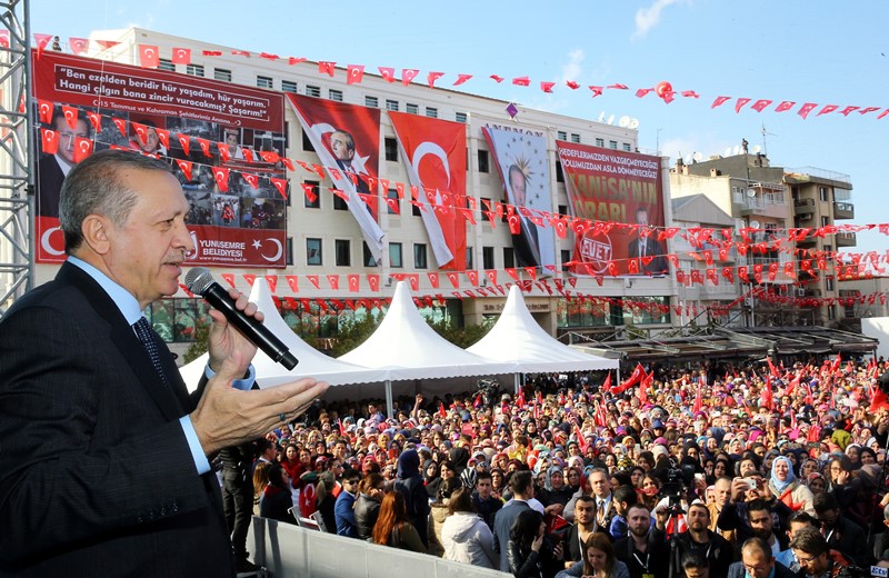 Cumhurbaşkanı Erdoğan Manisa'da