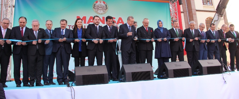 Cumhurbaşkanı Erdoğan Manisa'da