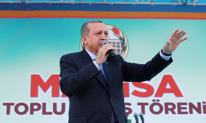 Cumhurbaşkanı Erdoğan Manisa'da