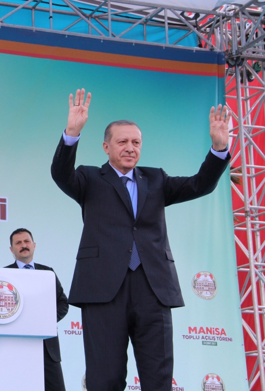 Cumhurbaşkanı Erdoğan Manisa'da