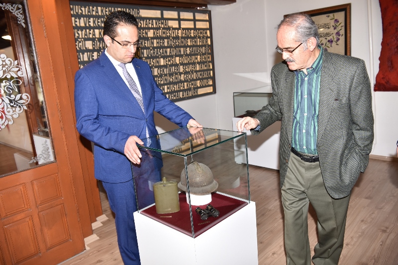 Büyükerşen Ata Anı Evi'ni gezdi