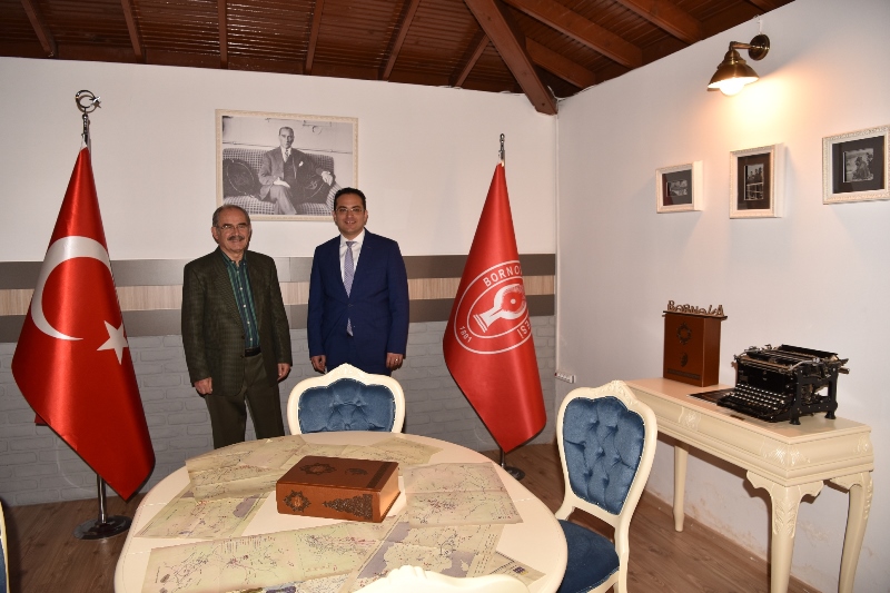 Büyükerşen Ata Anı Evi'ni gezdi