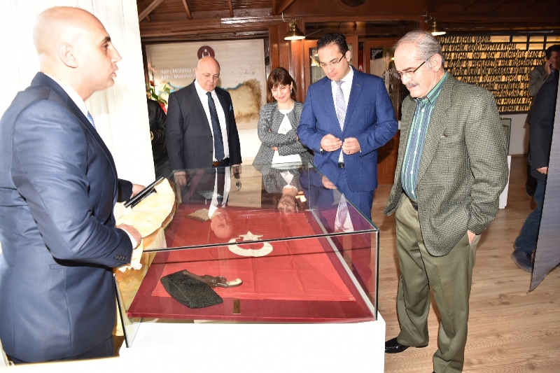Büyükerşen Ata Anı Evi'ni gezdi