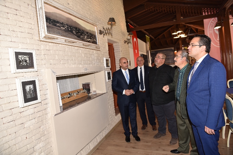 Büyükerşen Ata Anı Evi'ni gezdi