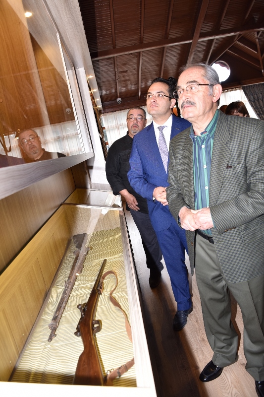 Büyükerşen Ata Anı Evi'ni gezdi