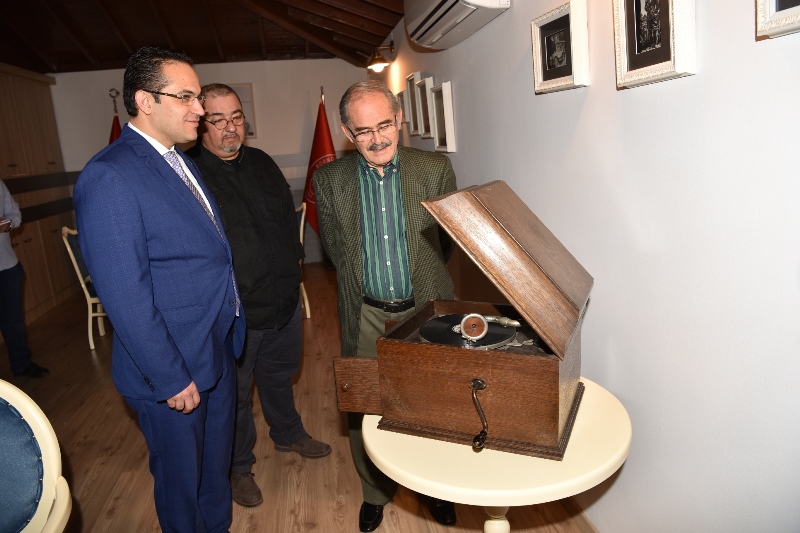Büyükerşen Ata Anı Evi'ni gezdi