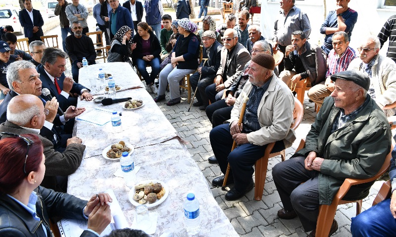 Başkan yollarda