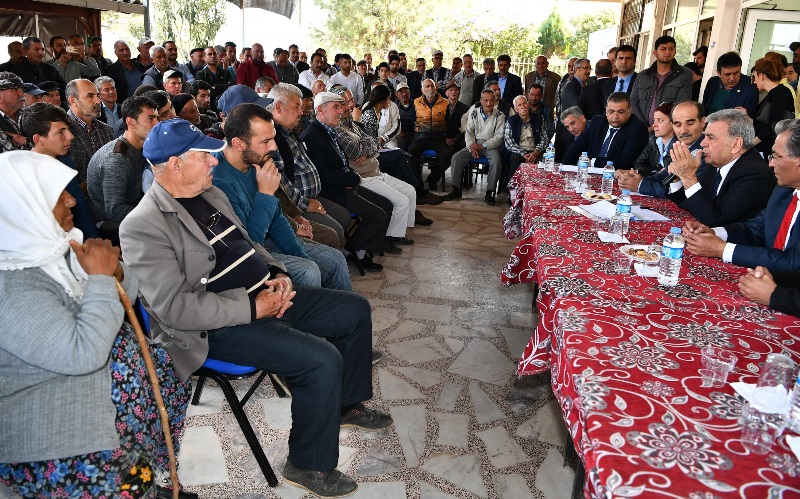 Başkan yollarda