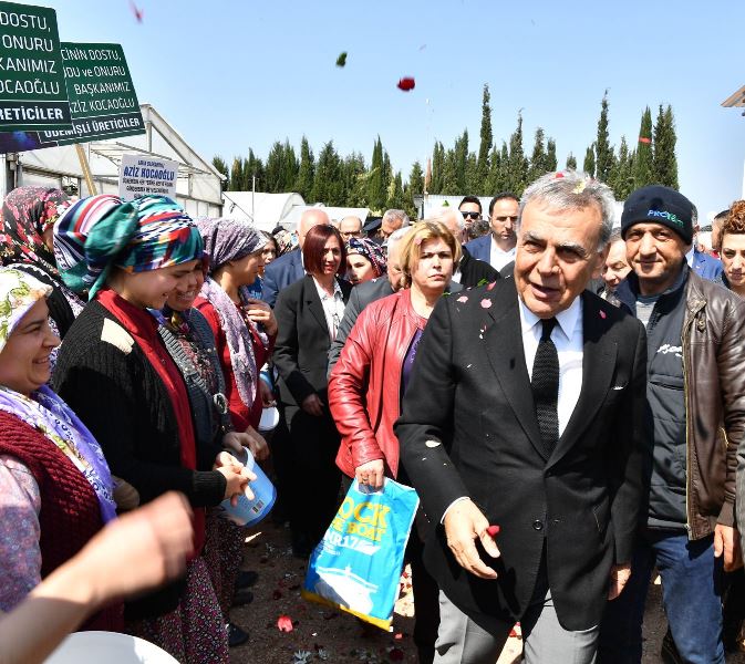 Ödemiş'te üreticinin yüzünü güldüren imza