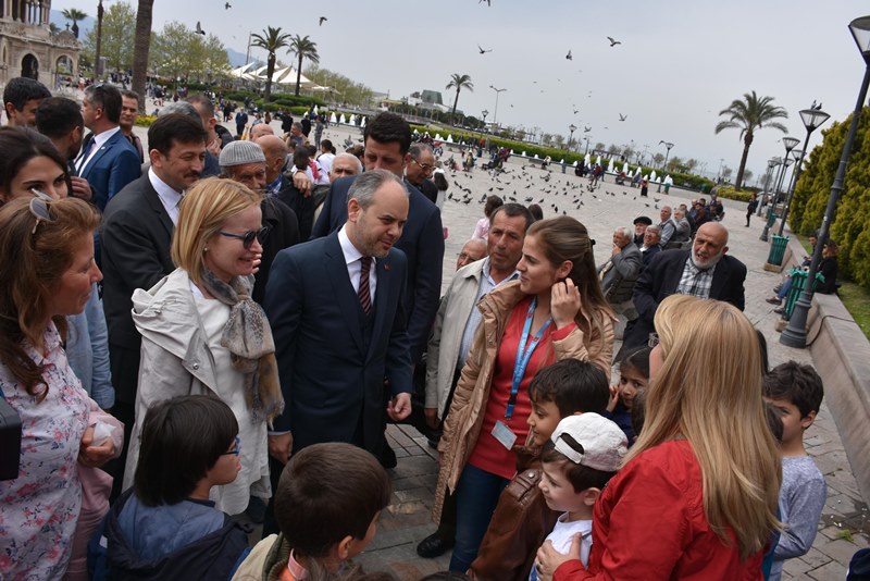 Bakan Kılıç'tan Kordon turu