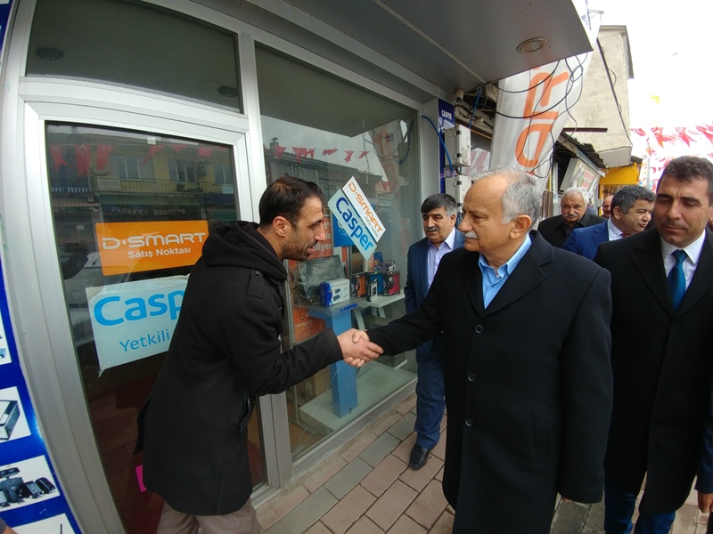 Karabağ'dan Erzurum'da referandum çalışması