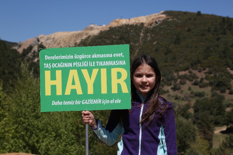 Gaziemir'de yeşil direniş