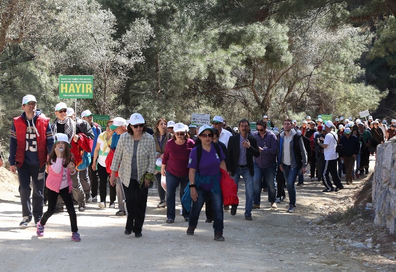 Gaziemir'de yeşil direniş