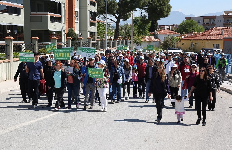 Gaziemir'de yeşil direniş