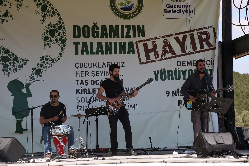 Gaziemir'de yeşil direniş