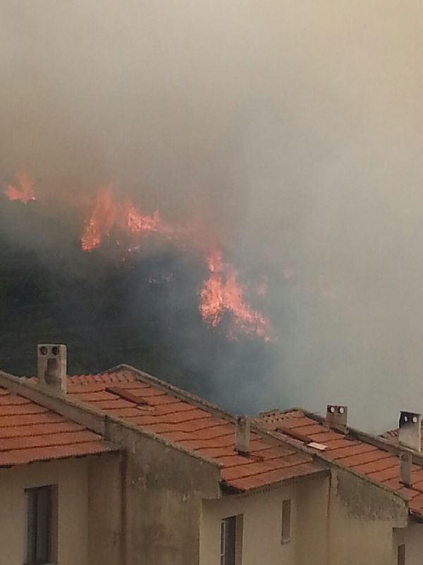 Foça alev alev