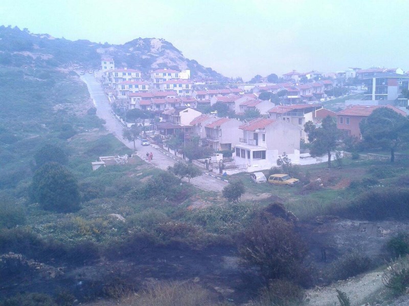 Foça alev alev