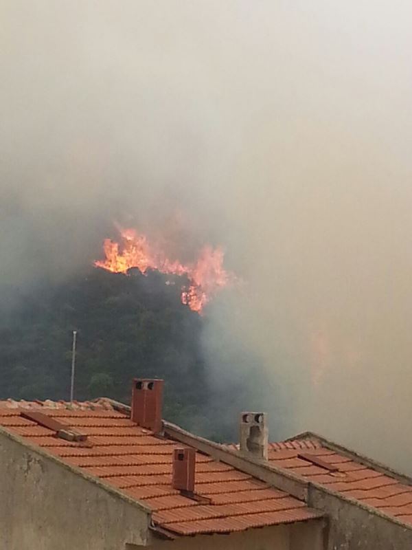 Foça alev alev
