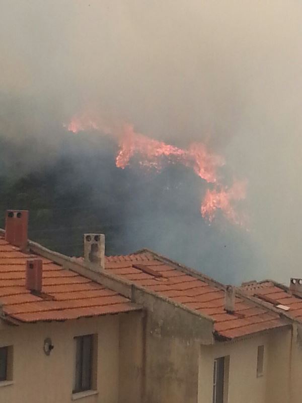 Foça alev alev