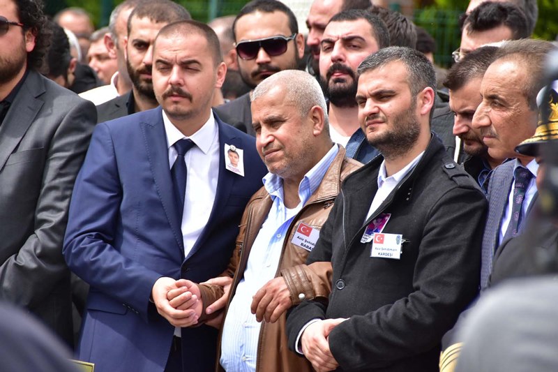 İzmir şehit komiseri uğurladı