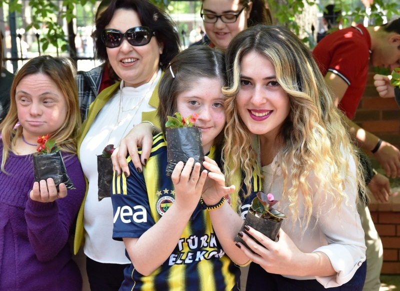 En özel çocuklardan en güzel etkinlik