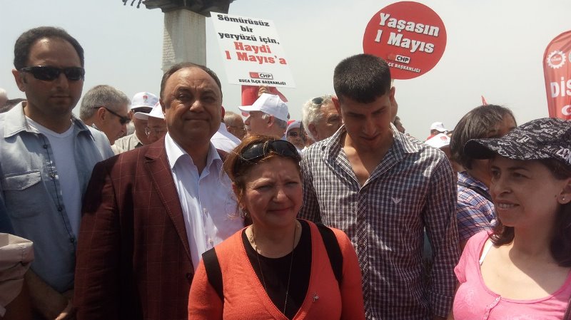 İzmir'de 1 Mayıs coşkusu
