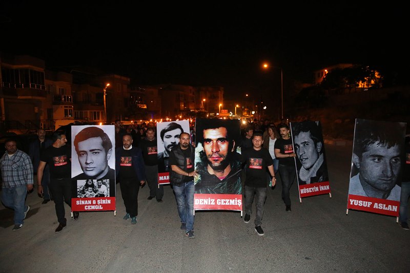 Buca'da Üç Fidan saygıyla anıldı