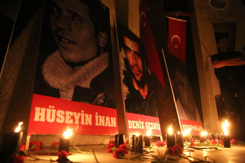 Buca'da Üç Fidan saygıyla anıldı