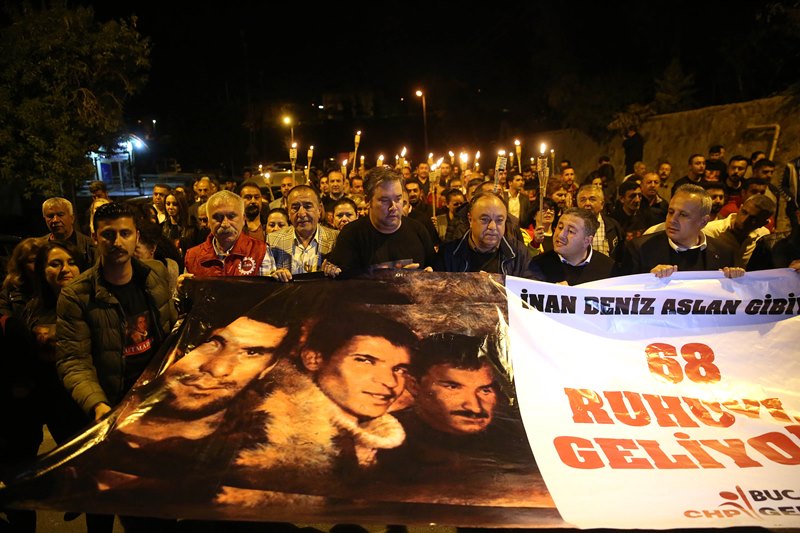 Buca'da Üç Fidan saygıyla anıldı