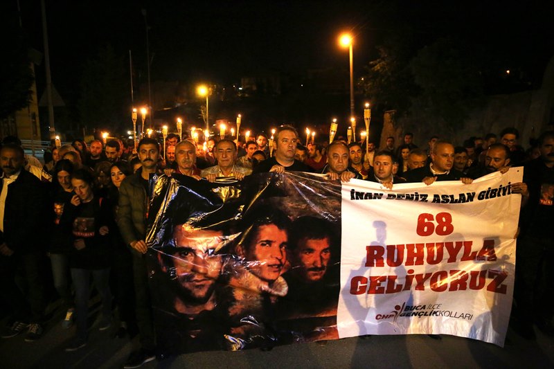 Buca'da Üç Fidan saygıyla anıldı