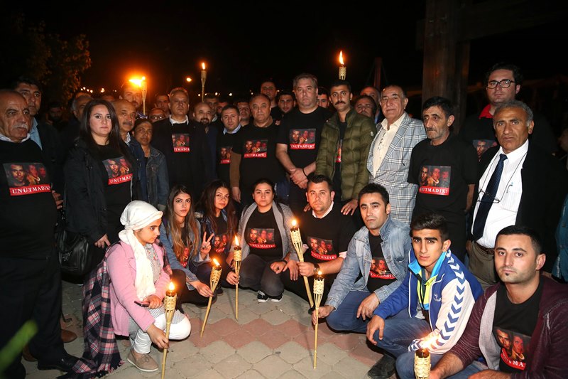 Buca'da Üç Fidan saygıyla anıldı