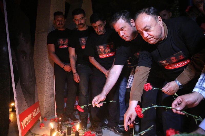 Buca'da Üç Fidan saygıyla anıldı