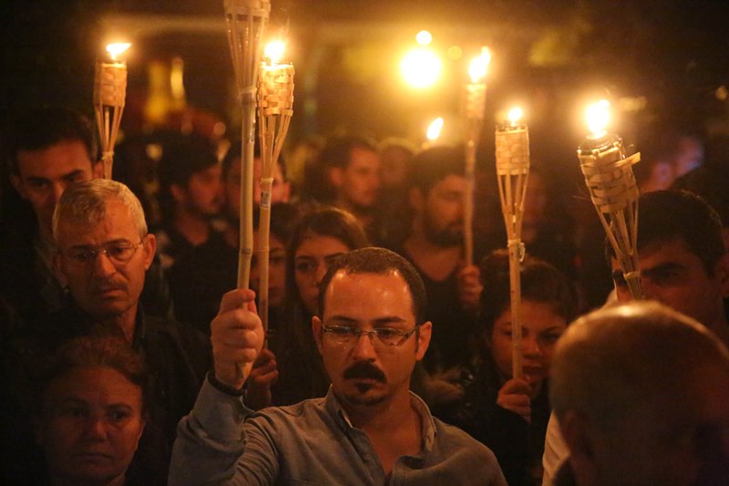 Buca'da Üç Fidan saygıyla anıldı