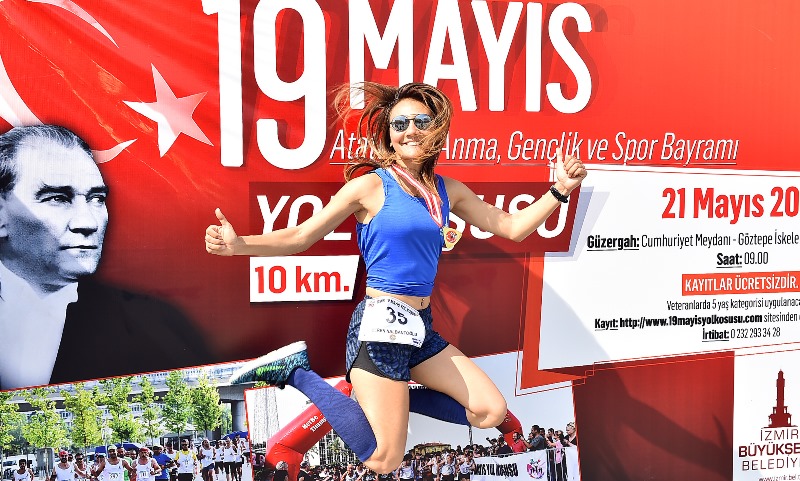 Ata için koştular
