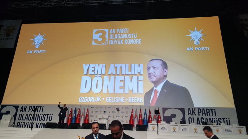 AK Parti'de kongre günü...
