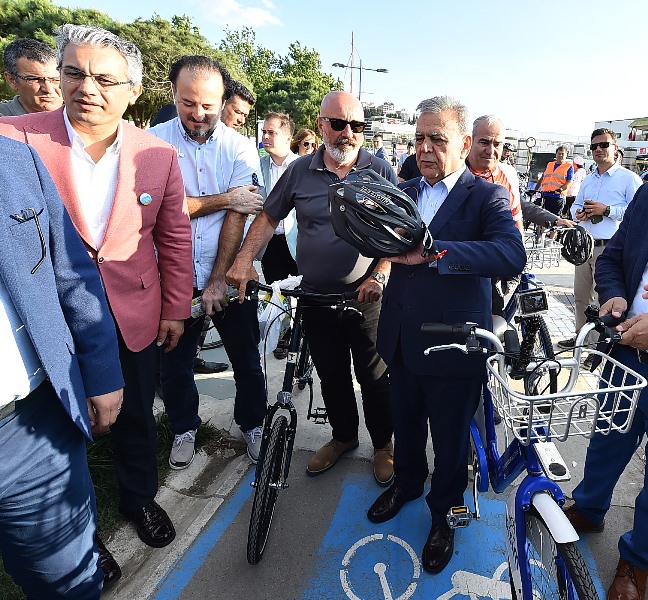 Başkanlar İzmir için pedal çevirdi!