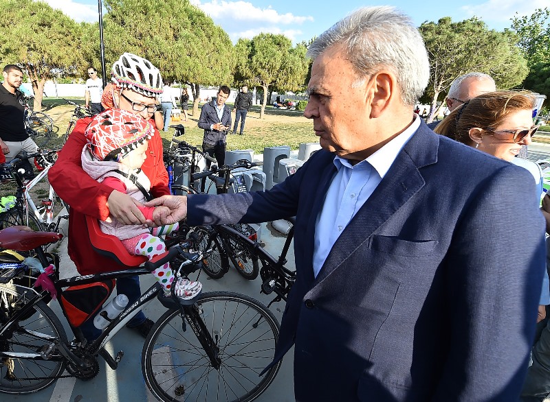 Başkanlar İzmir için pedal çevirdi!