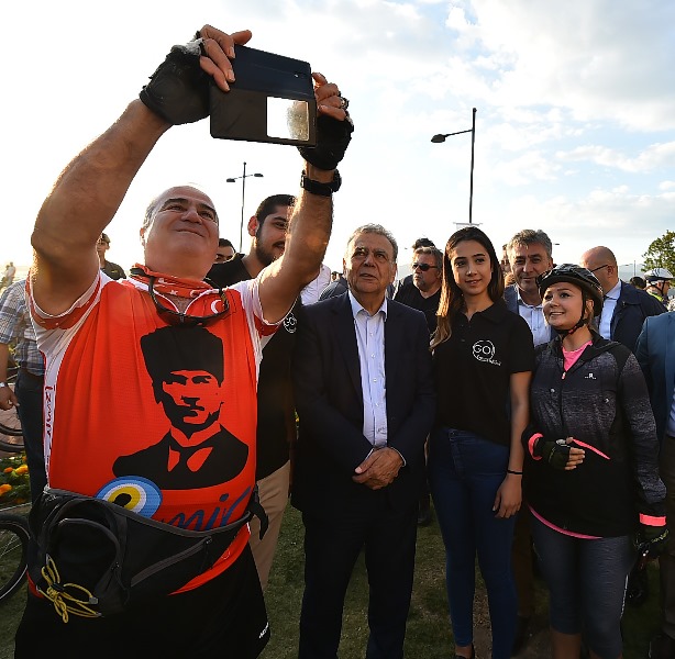 Başkanlar İzmir için pedal çevirdi!