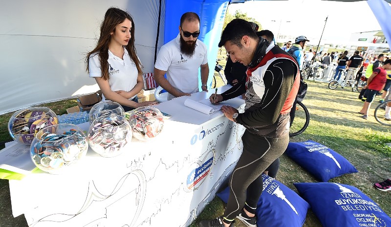 Başkanlar İzmir için pedal çevirdi!