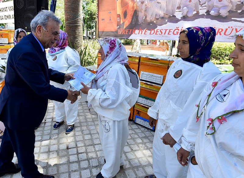 Büyükşehir'den bal gibi proje