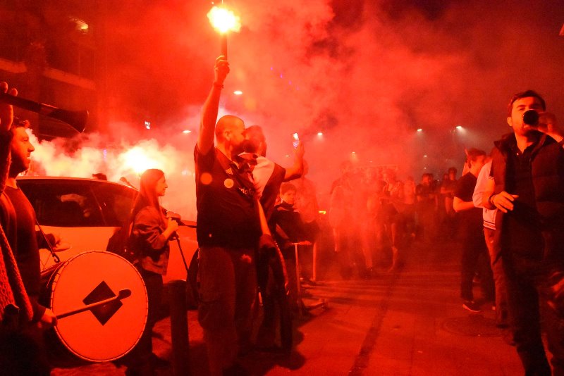İzmir'de Beşiktaş coşkusu