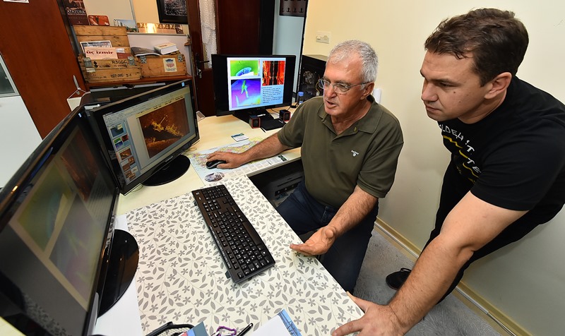 İzmir Körfezi'nde batık gemi bulundu