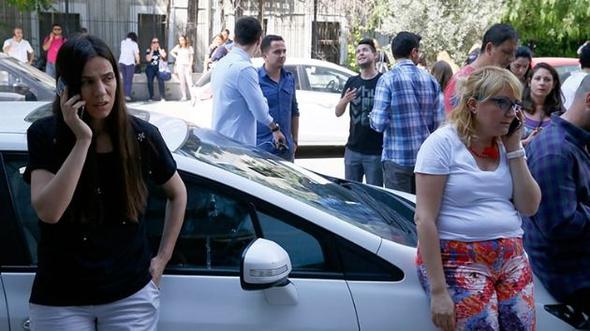 Deprem İzmir'de panik yarattı