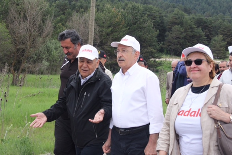 Adalet Yürüyüşü'ne 'Koca' destek