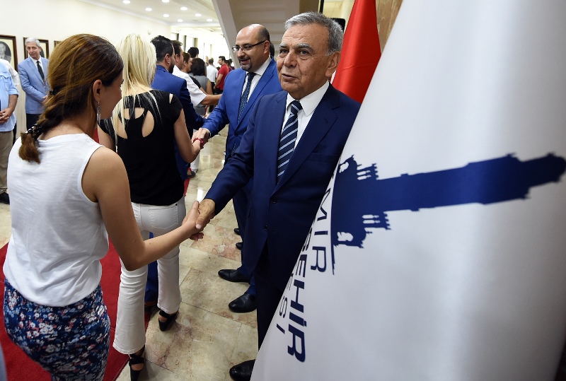 Başkan Kocaoğlu, personeliyle bayramlaştı