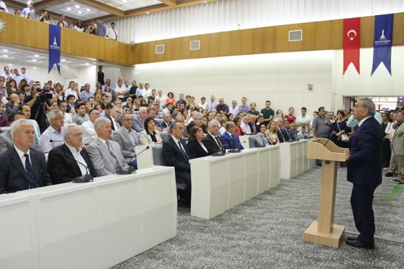Başkan Kocaoğlu, personeliyle bayramlaştı