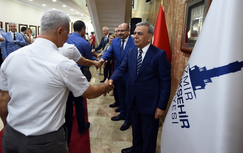 Başkan Kocaoğlu, personeliyle bayramlaştı