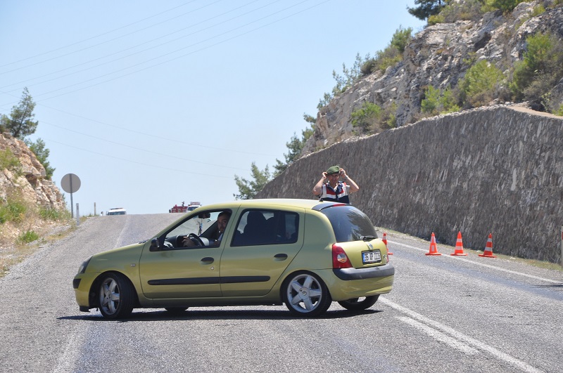İzmir'de orman yangını